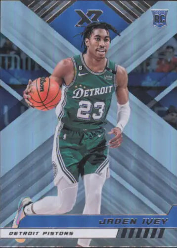 2022-23 Panini Chronicles Jaden Ivey XR Rookie Detroit Pistons Card NM-MT