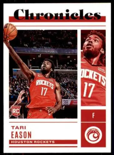 Tari Eason basketball card from 2022-23 Panini Chronicles with original gloss finish