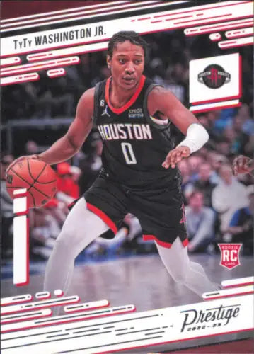 2022-23 Panini Chronicles TyTy Washington Jr. Prestige Rookie basketball card NM-MT