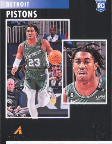 2022-23 Panini Chronicles Jaden Ivey Pinnacle Rookie Card for Detroit Pistons