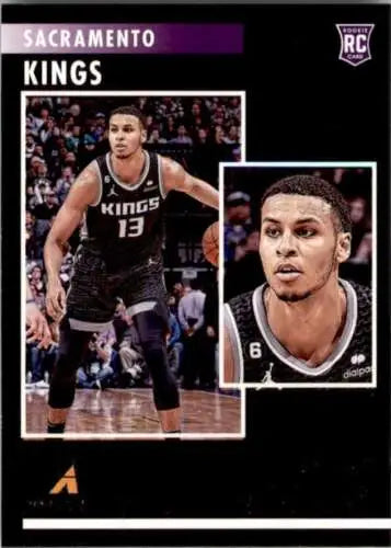 Keegan Murray Sacramento Kings basketball card from Panini Chronicles with original gloss