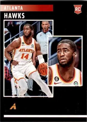 AJ Griffin Atlanta Hawks basketball card from 2022-23 Panini Chronicles with original gloss