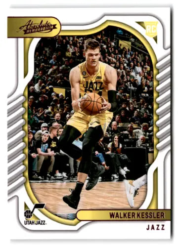 Walker Kessler basketball card from 2022-23 Panini Chronicles Pink high-quality design