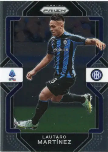 Lautaro Martínez soccer card from Panini Chronicles Serie A #216 Inter Milan NM-MT