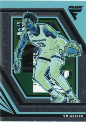 2022-23 Panini Flux Jaren Jackson Jr. Memphis Grizzlies Basketball Card NM-MT