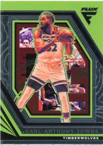 2022-23 Panini Flux Karl-Anthony Towns Minnesota Timberwolves Basketball Card NM-MT