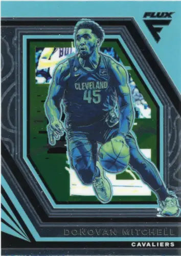 Donovan Mitchell 2022-23 Panini Flux #58 basketball card Cleveland Cavaliers NM-MT