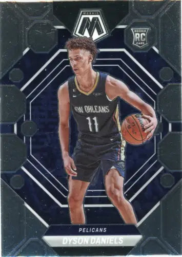 2022-23 Panini Mosaic Dyson Daniels Rookie Card New Orleans Pelicans NM-MT