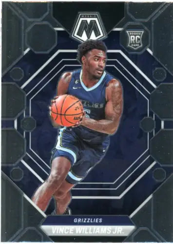 2022-23 Panini Mosaic Vince Williams Jr. Rookie Card Memphis Grizzlies NM-MT