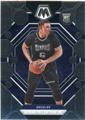 2022-23 Panini Mosaic Kenneth Lofton Jr. Rookie Card for Memphis Grizzlies NM-MT