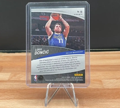 Luka Doncic 2022-23 Panini Mosaic card Elevate Dallas Mavericks collectible