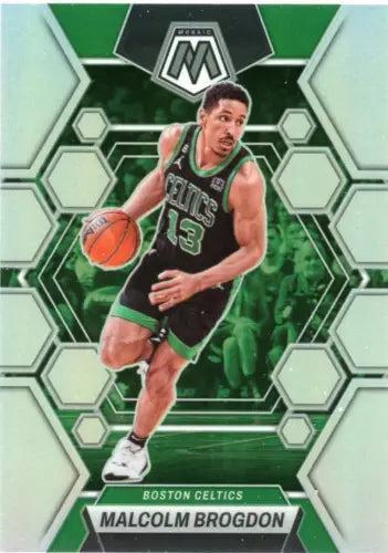 Malcolm Brogdon 2022-23 Panini Mosaic Silver Card Boston Celtics NBA NM-MT