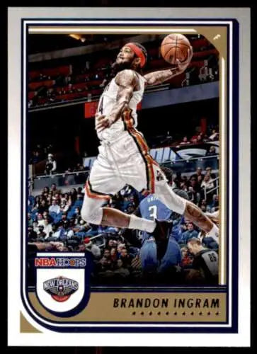 Brandon Ingram basketball card from 2022-23 Panini NBA Hoops with original gloss finish