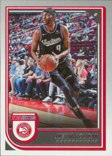 Justin Holiday 2022-23 Panini NBA Hoops #161 basketball card with original gloss finish