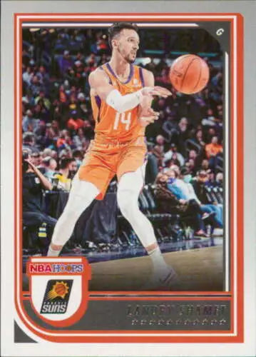 Basketball trading card 2022-23 Panini NBA Hoops Landry Shamet NM-MT Suns original gloss