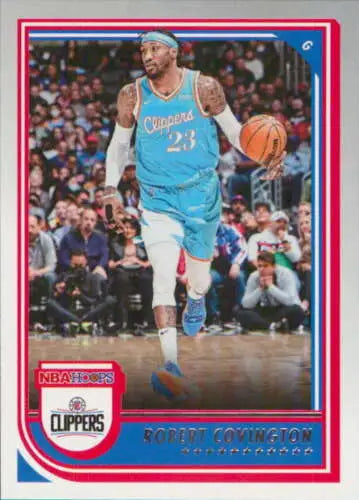 Robert Covington basketball card from 2022-23 Panini NBA Hoops, original gloss finish