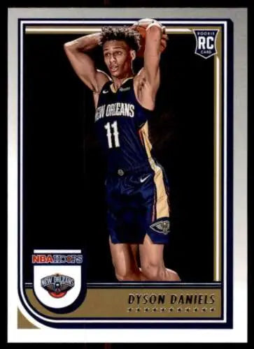 Dyson Daniels rookie card in 2022-23 Panini NBA Hoops NM-MT with original gloss finish