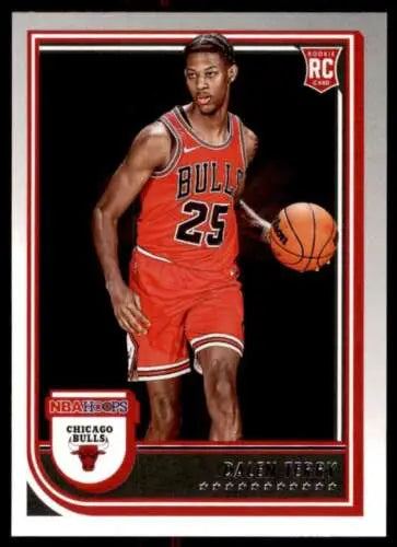 2022-23 Panini NBA Hoops Dalen Terry Rookie Card with original gloss finish