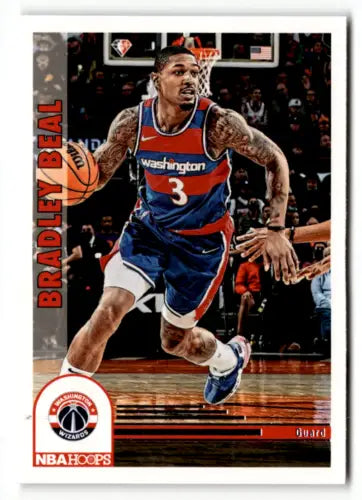 2022-23 Panini NBA Hoops #295 Bradley Beal Basketball Card with Original Gloss Finish