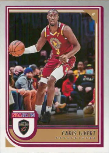 Caris LeVert basketball card 2022-23 Panini NBA Hoops NM-MT Cavaliers original gloss