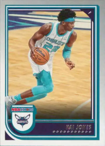 2022-23 Panini NBA Hoops #88 Kai Jones basketball card in NM-MT condition with original gloss