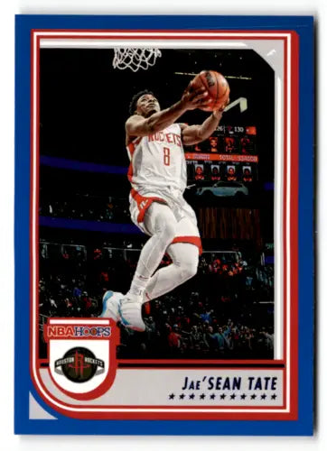 Jae’Sean Tate basketball card from 2022-23 Panini NBA Hoops Blue with original gloss