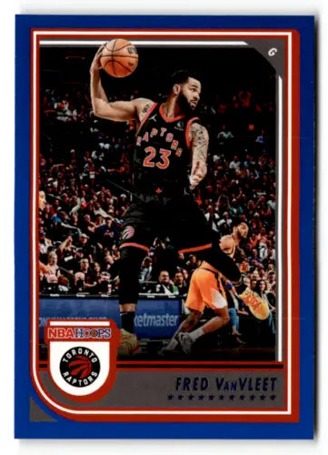 Fred VanVleet basketball card from 2022-23 Panini NBA Hoops Blue series, NM-MT condition