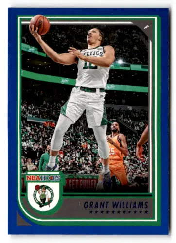 Grant Williams 2022-23 Panini NBA Hoops Blue basketball card with original gloss finish