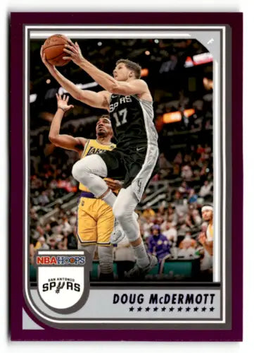 Doug McDermott basketball card from 2022-23 Panini NBA Hoops Purple featuring original gloss