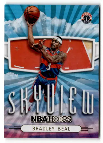 Bradley Beal basketball card from 2022-23 Panini NBA Hoops Skyview with original gloss