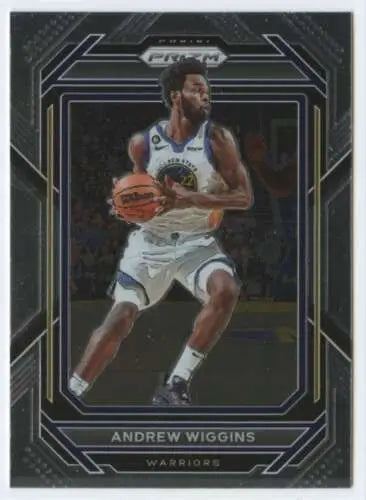 2022-23 Panini Prizm #114 Andrew Wiggins basketball card with original gloss finish