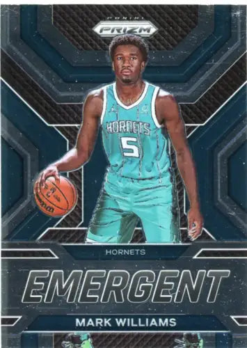 2022-23 Panini Prizm Emergent Mark Williams Charlotte Hornets Basketball Card NM-MT