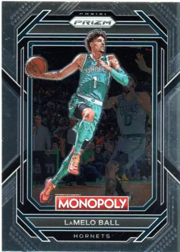 LaMelo Ball 2022-23 Panini Prizm Monopoly Basketball Card Charlotte Hornets NM-MT