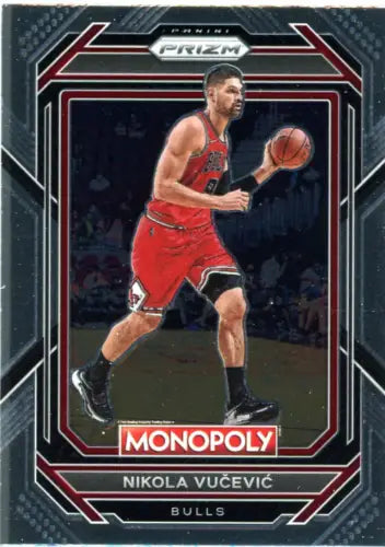 Nikola Vucevic Panini Prizm Monopoly Basketball Card Chicago Bulls NM-MT