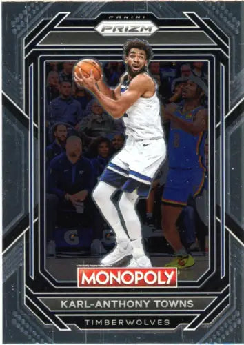 Karl-Anthony Towns 2022-23 Panini Prizm Monopoly basketball card for collectors