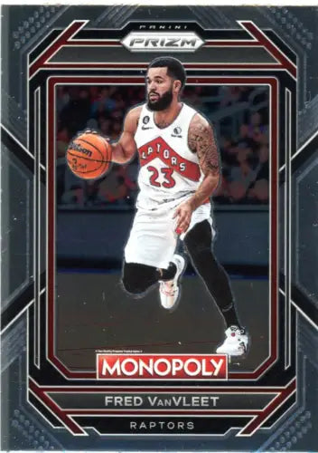 Fred VanVleet 2022-23 Panini Prizm Monopoly Basketball Card for Toronto Raptors