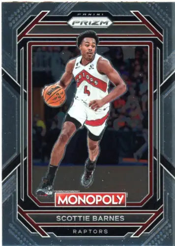 Scottie Barnes 2022-23 Panini Prizm Monopoly #84 Toronto Raptors NBA Card NM-MT