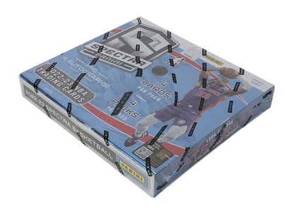 Retro-style pinball maze game with metal ball bearings on 2022-23 Panini Spectra Basketball Box