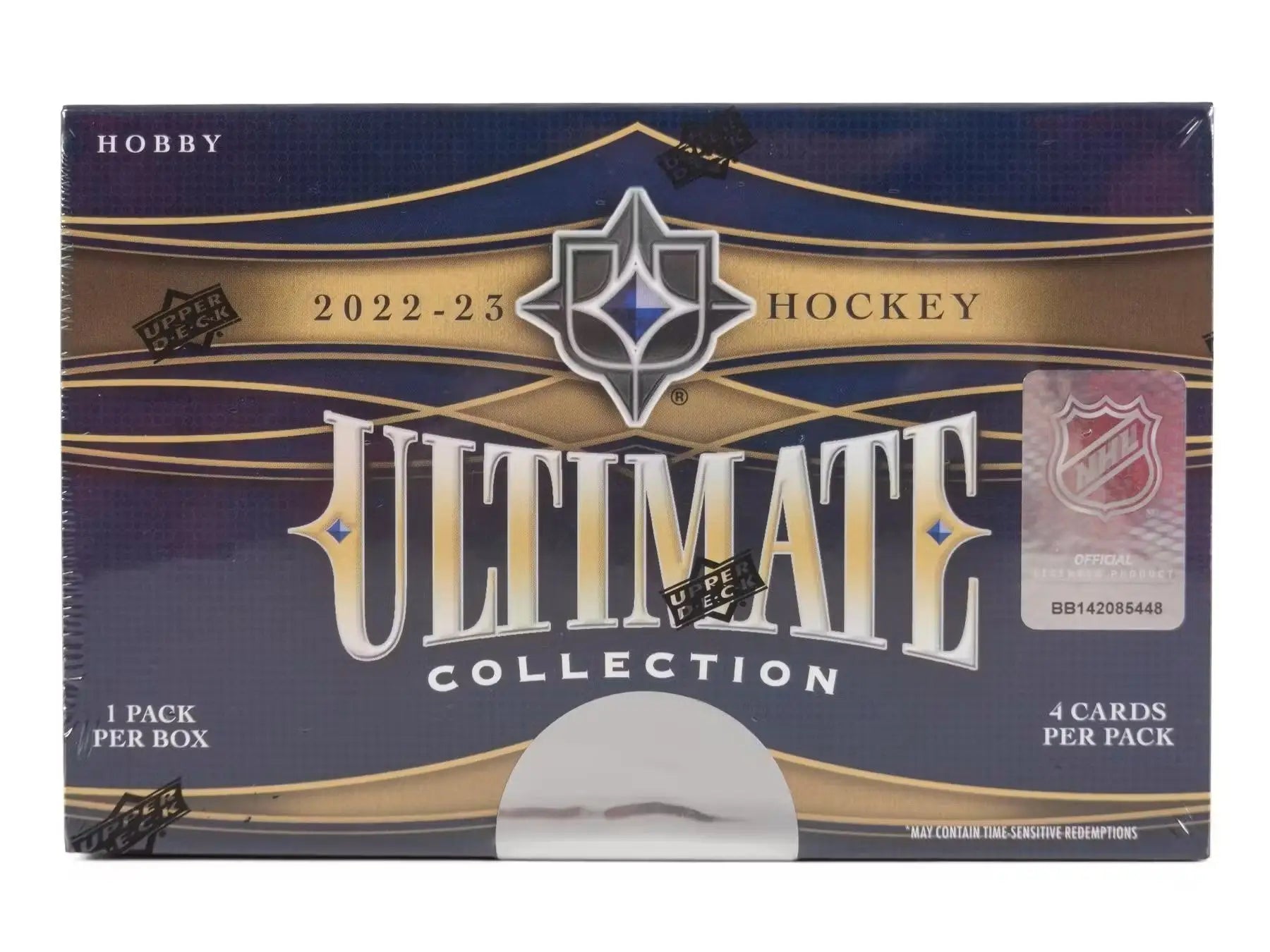 2022-23 Upper Deck Ultimate Collection Hockey Hobby Box featuring Ultimate Rookies and Base Set