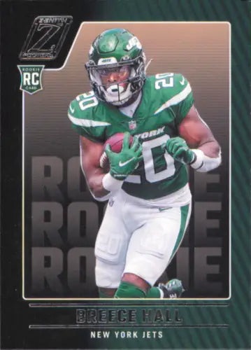 Breece Hall Rookie Card from 2022 Zenith Retail #114 New York Jets Football NM-MT