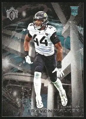 Football card of Travon Walker from 2022 Panini Chronicles Gridiron Kings Rookie