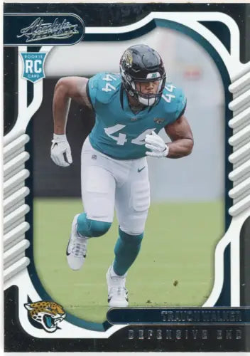 Travon Walker rookie card from 2022 Absolute Retail for Jacksonville Jaguars NM-MT