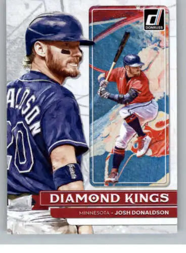 Josh Donaldson 2022 Donruss Diamond Kings baseball card with original gloss finish