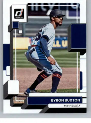 Byron Buxton baseball card 2022 Donruss #111 NM-MT with original gloss finish