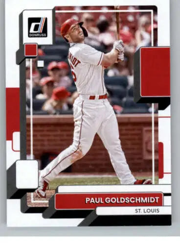 2022 Donruss #157 Paul Goldschmidt baseball card with original gloss for collectors