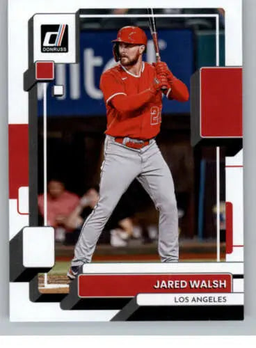 Jared Walsh baseball card 2022 Donruss #158 NM-MT with original gloss for collectors