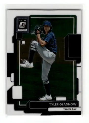 Tyler Glasnow 2022 Donruss Optic baseball card with original gloss, Near Mint condition