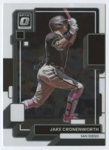 2022 Donruss Optic #186 Jake Cronenworth baseball card in original gloss finish