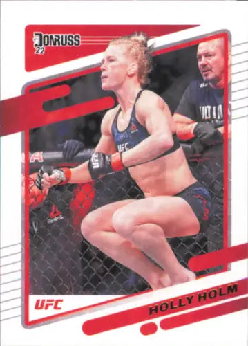 Holly Holm UFC trading card from 2022 Donruss UFC #99 in NM-MT condition