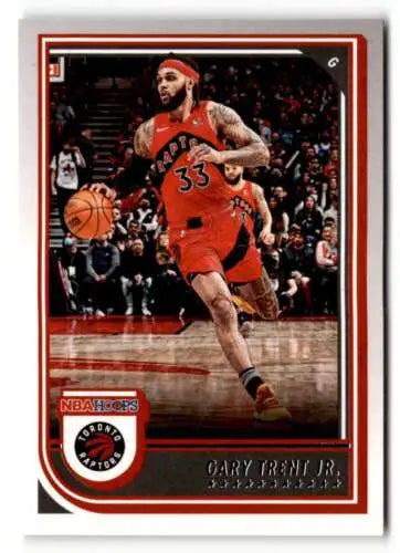 Gary Trent Jr. Toronto Raptors basketball card 2022 Hoops original gloss ID:51901